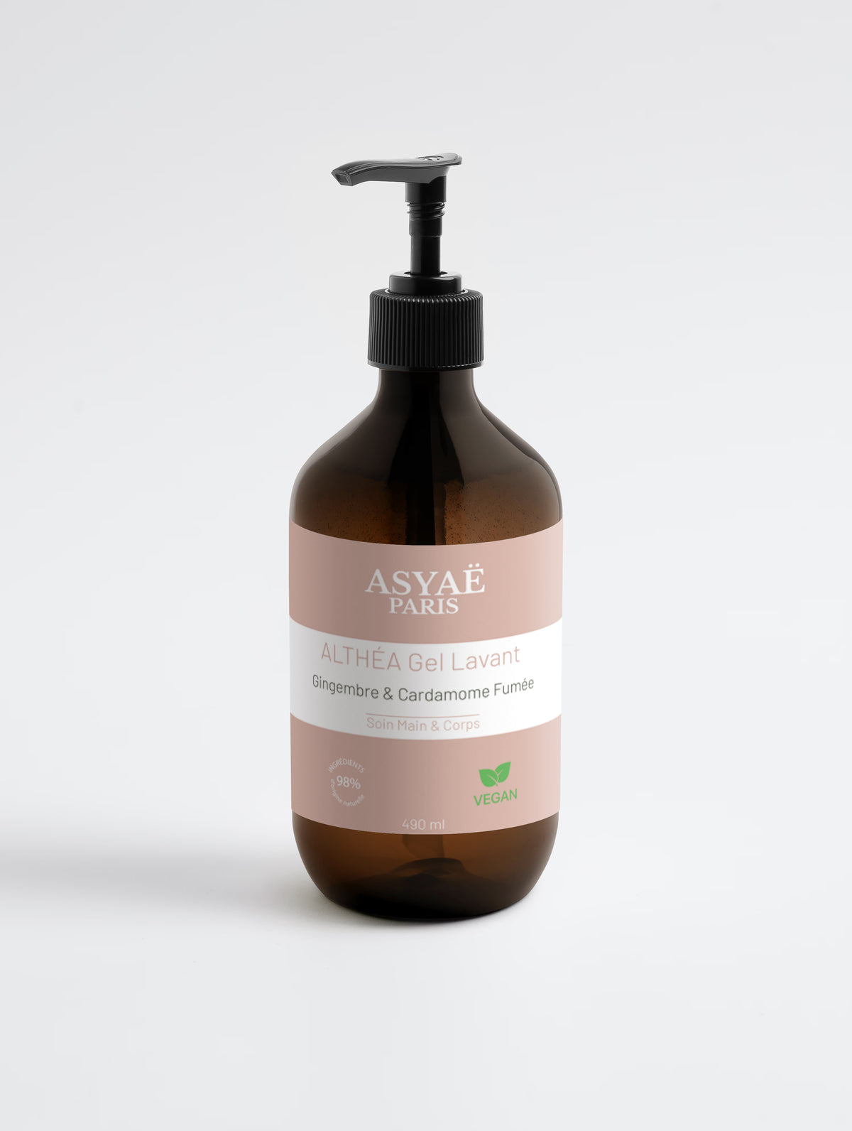 ALTHÉA Gel Lavant - Gingembre & Cardamome Fumée 490 ml