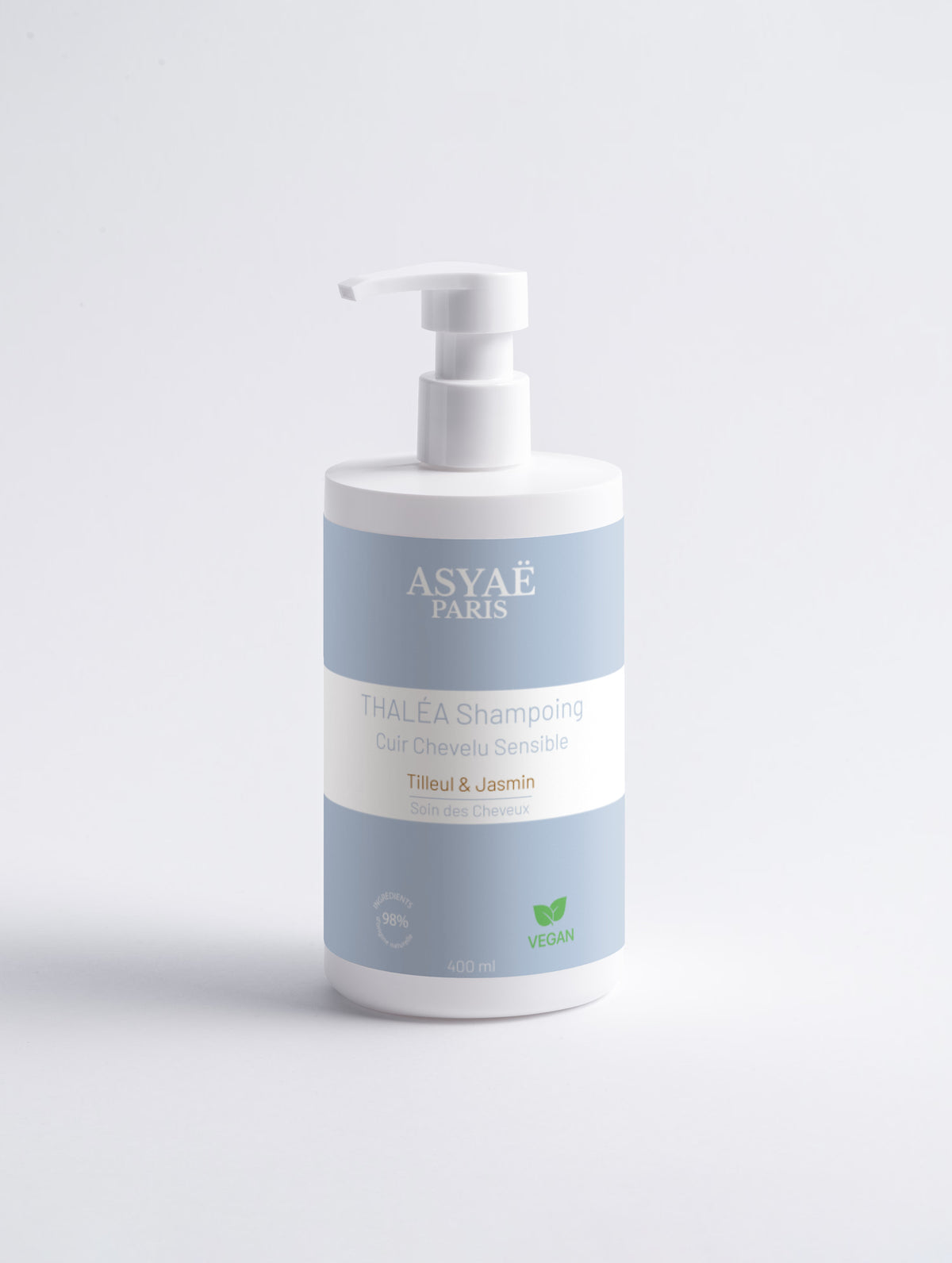 THALÉA Shampoing - Cuir Chevelu Sensible - Tilleul & Jasmin 400 ml