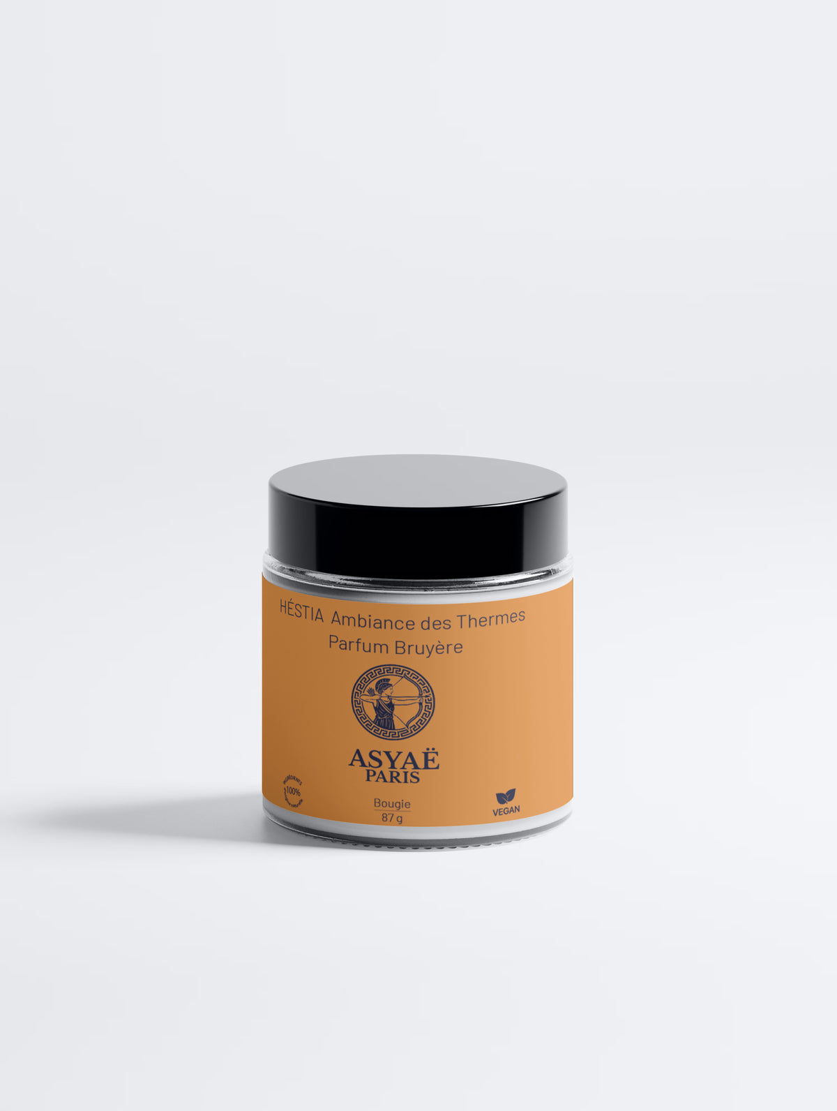 HÉSTIA  Bougie à la Cire de Soja Parfum Bruyère 87g